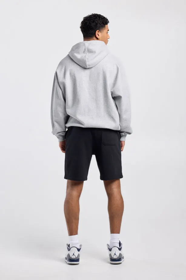 Short Sevan sweatshort met achterzak en borduring
