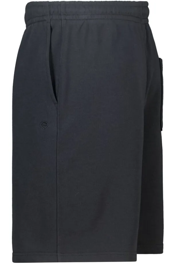 Short Sevan sweatshort met achterzak en borduring