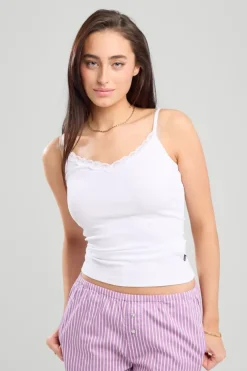 Singlet Grace Grace met een kanten V-halslijn