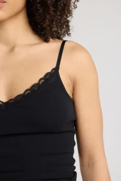 Singlet Grace Grace met een kanten V-halslijn
