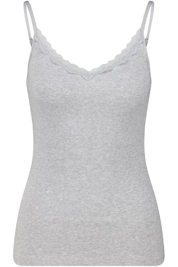 Singlet Grace Grace met een kanten V-halslijn