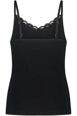 Singlet Grace JR singlet met kanten halslijn en verstelbare bandjes