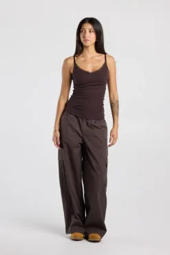 Singlet Grace singlet met kant en verstelbare bandjes