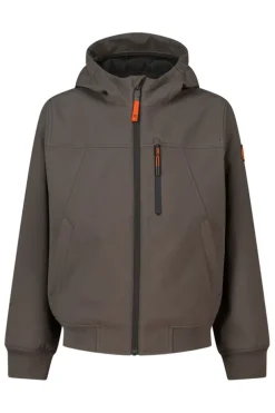 Softshell jas Jason JR Softshell jas met capuchon en ritszakken