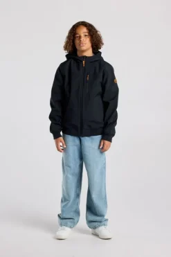 Softshell jas Jason JR Softshell jas met capuchon en ritszakken