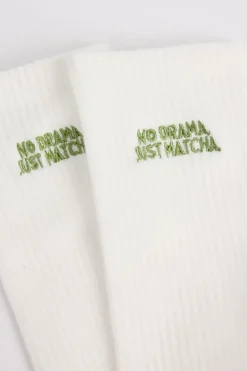 Sokken Thabo Fun hoge sokken met embroidery detail