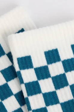 Sokken Tula B Jr sokken met ruit patroon