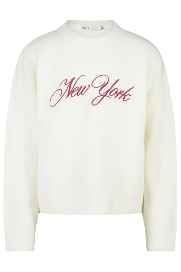 Sweater Kardy jr Sweater met ronde hals en jacquard of borduursel