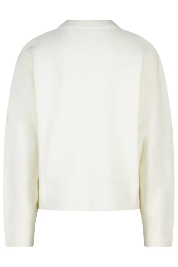 Sweater Kardy jr Sweater met ronde hals en jacquard of borduursel