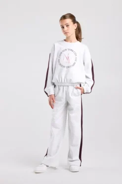 sweater Safia Jr sweater met front print en balloon shape