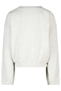 sweater Safia Jr sweater met front print en balloon shape
