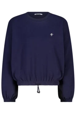 Sweater Safia sweater met balloon shape en front print