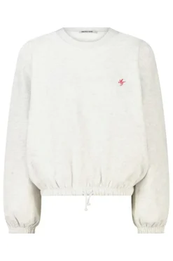 Sweater Safia sweater met balloon shape en front print