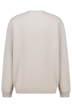 Sweater Sealey Crew Crewneck sweater met relaxed fit en tonale patch