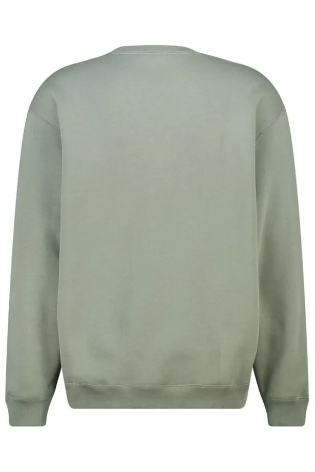 Sweater Sealey Crew Crewneck sweater met relaxed fit en tonale patch
