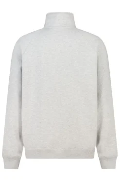 Sweater Sidney half zip sweater met half zip en relaxed fit