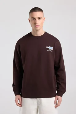 Sweater Sparks crew sweater met Keith Haring print en cuffs voor een comfortabele fit