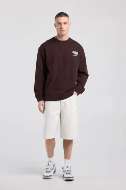 Sweater Sparks crew sweater met Keith Haring print en cuffs voor een comfortabele fit