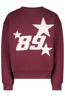 sweater Stazie Jr oversized sweater met front en back patch