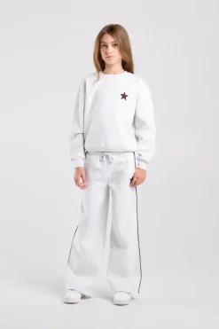 sweater Stazie Jr Oversized sweater met front en back patch