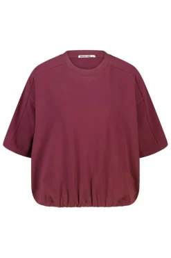 Sweater Steffie crewneck sweater met korte mouwen