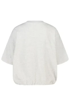 Sweater Steffie crewneck sweater met korte mouwen