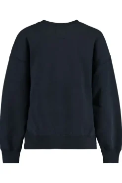 Sweater Sue Jr Loose fit sweater met 'New York' tekstopdruk