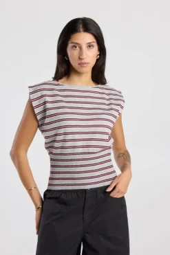 Top Kait mouwloze gebreide top
