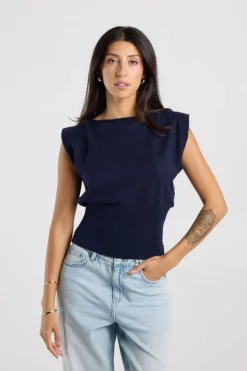Top Kait mouwloze gebreide top