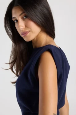 Top Kait mouwloze gebreide top