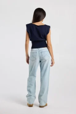 Top Kait mouwloze gebreide top