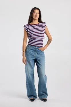 Top Kait mouwloze gebreide top
