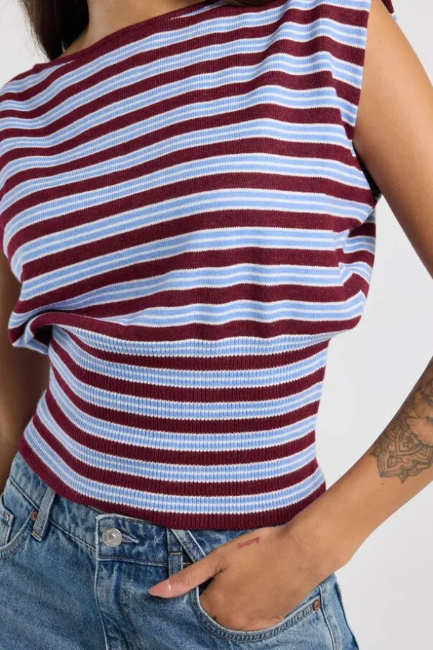 Top Kait mouwloze gebreide top