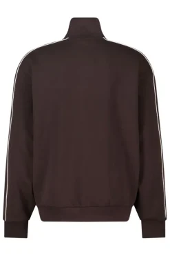 Track jacket Bobby relaxed fit track jacket met piping details