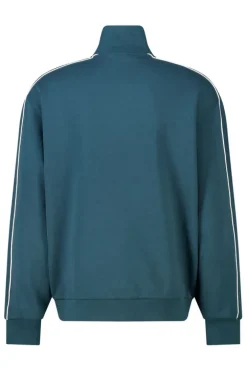 Track jacket Bobby relaxed fit track jacket met piping details