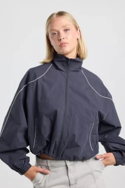 Track jacket Joa track jacket met opstaande kraag