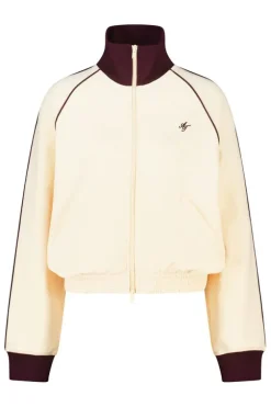 Track jacket Suna oversized track jacket met opstaande kraag