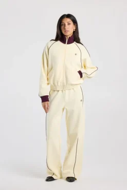 Track jacket Suna oversized track jacket met opstaande kraag