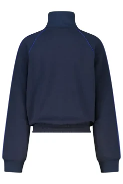 Track jacket Suna oversized track jacket met opstaande kraag