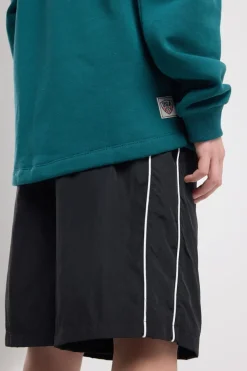 Track short Nessie Jr elastische taille met ritszak achter