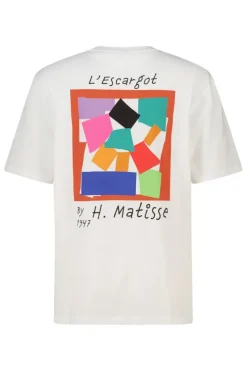 T-shirt Eagle relaxed fit t-shirt met matisse print
