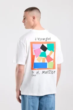T-shirt Eagle relaxed fit t-shirt met matisse print