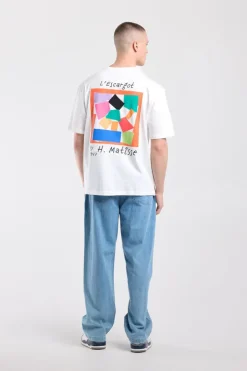 T-shirt Eagle relaxed fit t-shirt met matisse print