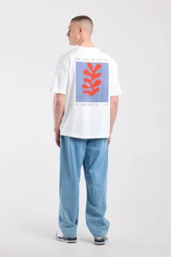 T-shirt Eagle relaxed fit t-shirt met matisse print