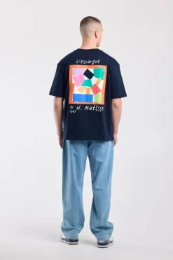 T-shirt Eagle relaxed fit t-shirt met matisse print