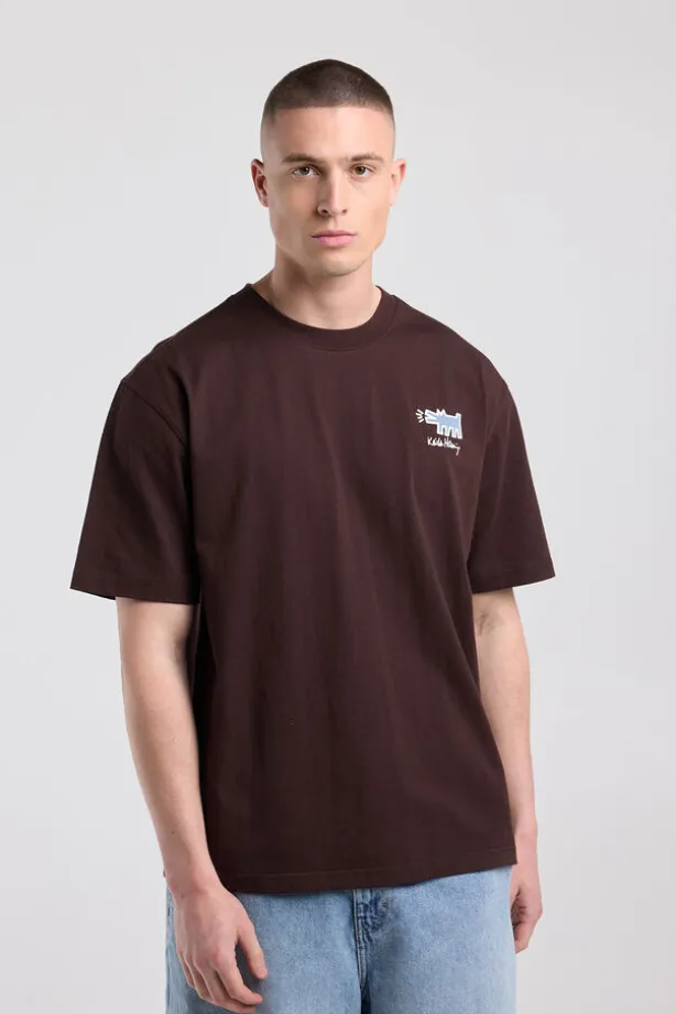 T-shirt Echo relaxed fit t-shirt met keith haring print