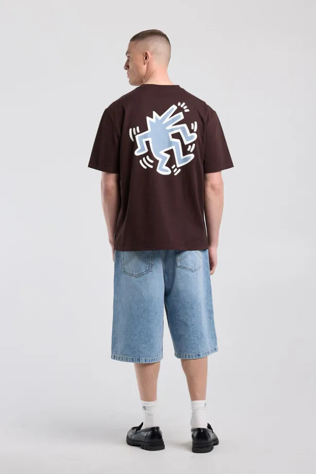 T-shirt Echo relaxed fit t-shirt met keith haring print
