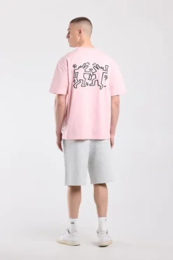 T-shirt Echo relaxed fit t-shirt met keith haring print