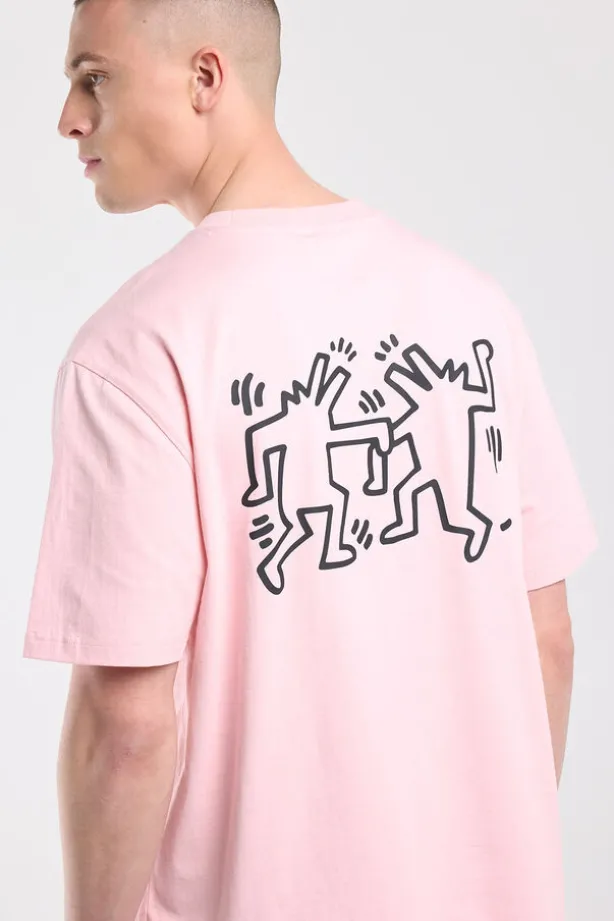 T-shirt Echo relaxed fit t-shirt met keith haring print