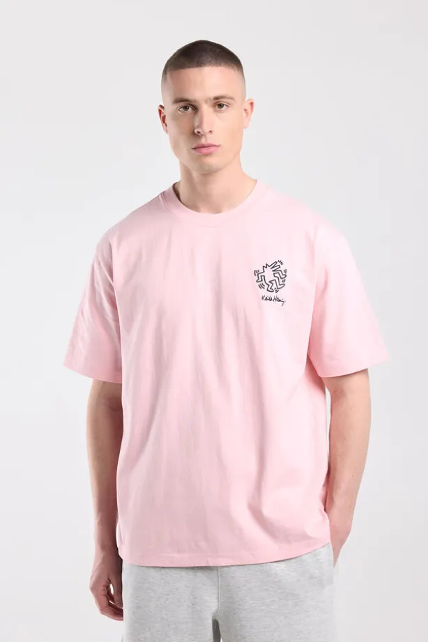 T-shirt Echo relaxed fit t-shirt met keith haring print